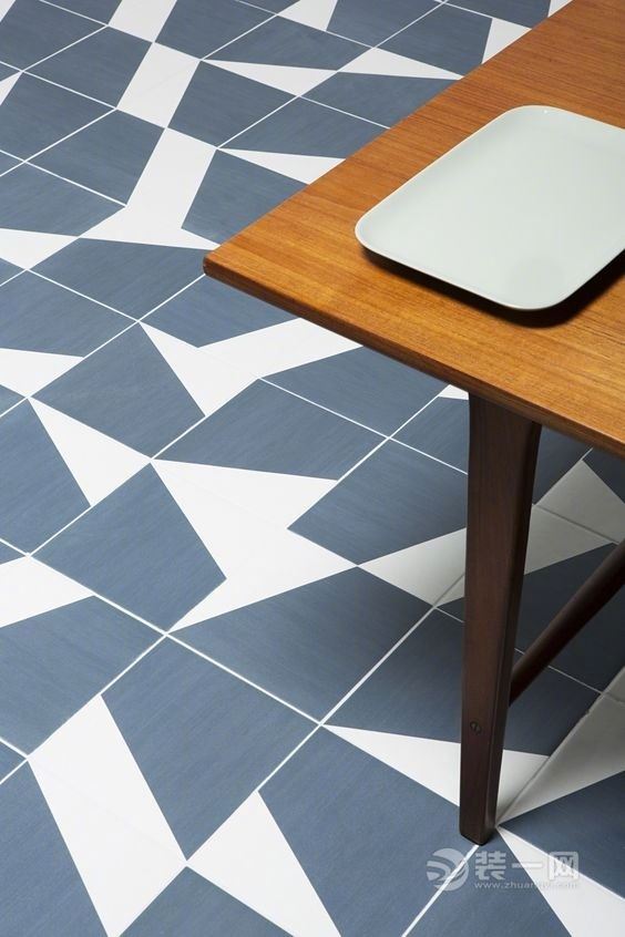 总是一种颜色太无聊 9款超艺术多彩地砖拼接效果图